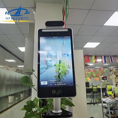 HFSecurity RA08T Wireless Optional 4g Adjustable detecting distance Face Temperature Detection And Recognition Device