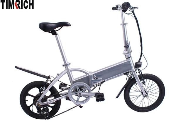 Pedal Assisted Folded Electric Bike 16 Inch 36V 250W TM-KV-1650 2-3 Hours Charging Time