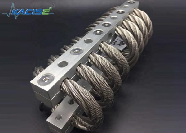 Metal Compact Wire Rope Isolators , Industrial Vibration Isolators For Electronics