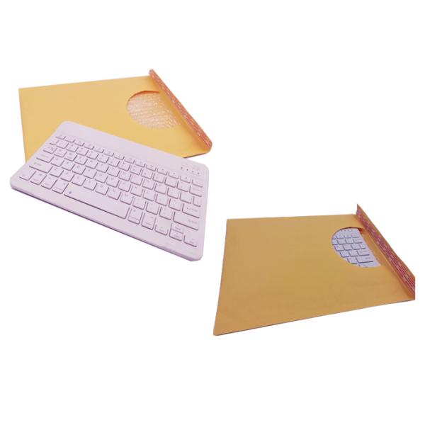 10mm Fins 50gsm Self Sealing Shipping Bags Bubble Packaging Envelopes