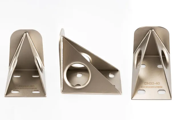 Customizable Gas Pipeline Sizes: DN32-80. Bottom Brackets Comply with ISO900