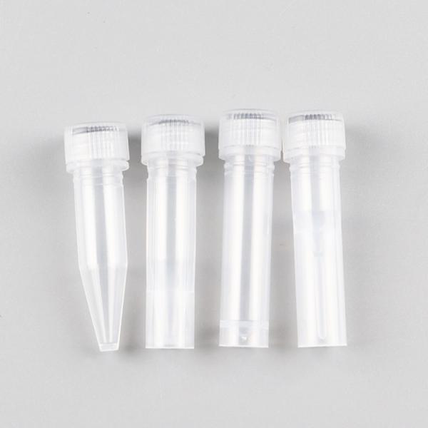 замороженные внешнего потока 1.5ml стерильные и таянные потребляемые вещества криогенной лаборатории пробирок пластиковые