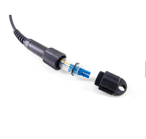 Conjuntos de cabo de fibra ótica do conector áspero exterior das soluções ZTE-PDLC Waterpoof do ambiente FTTA