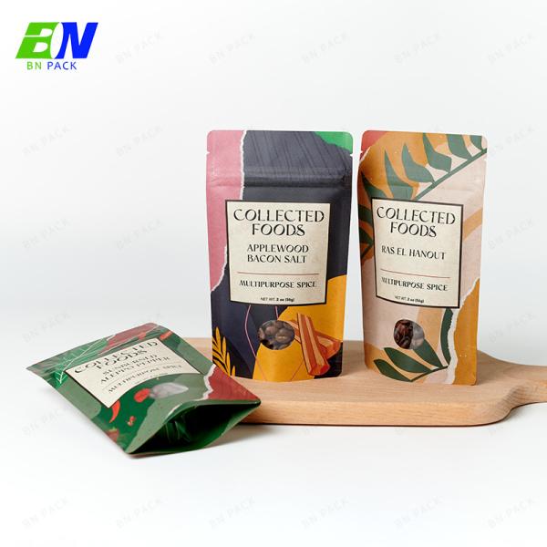 PLA PE PET Stand Up Pouch Standing Pouch Packaging For Food