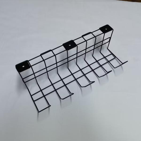 0.36kg Under Desk Cable Management Tray Metal Wire Cord Organizer Functional Design