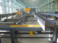 Ligne à grande vitesse de machine de production de perçage de poutre en double T de commande numérique par ordinateur à vendre