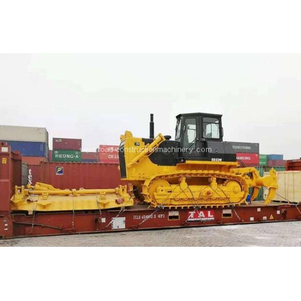 équipement lourd de 2730Mpa 24 Ton Rock Bulldozer 7.5m3 Shantui SD22W
