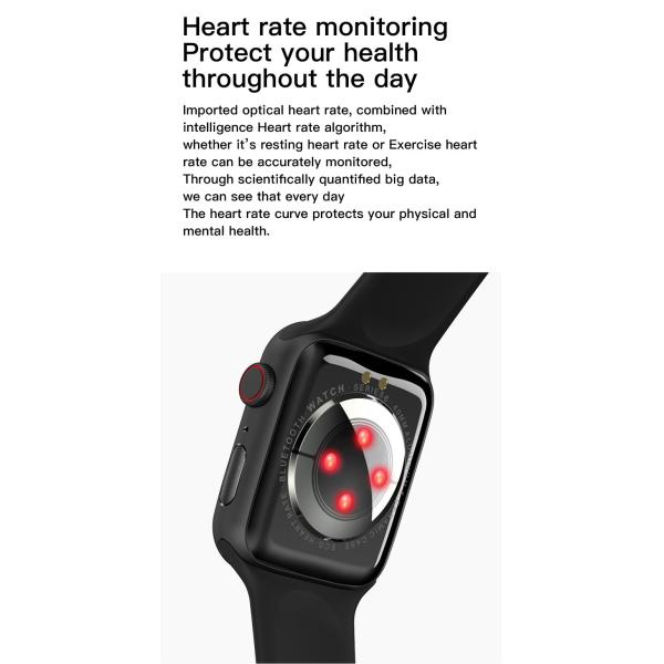 Smartwatch IWO W26+ Pro ECG обоев набора микросхем Mtk 1,75 дюймов