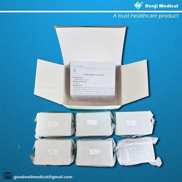 Метод шарика тестов набора 48 изоляции Рибонуклеиновой кислоты Renji вирусный нуклеиновый кисловочный магнитный