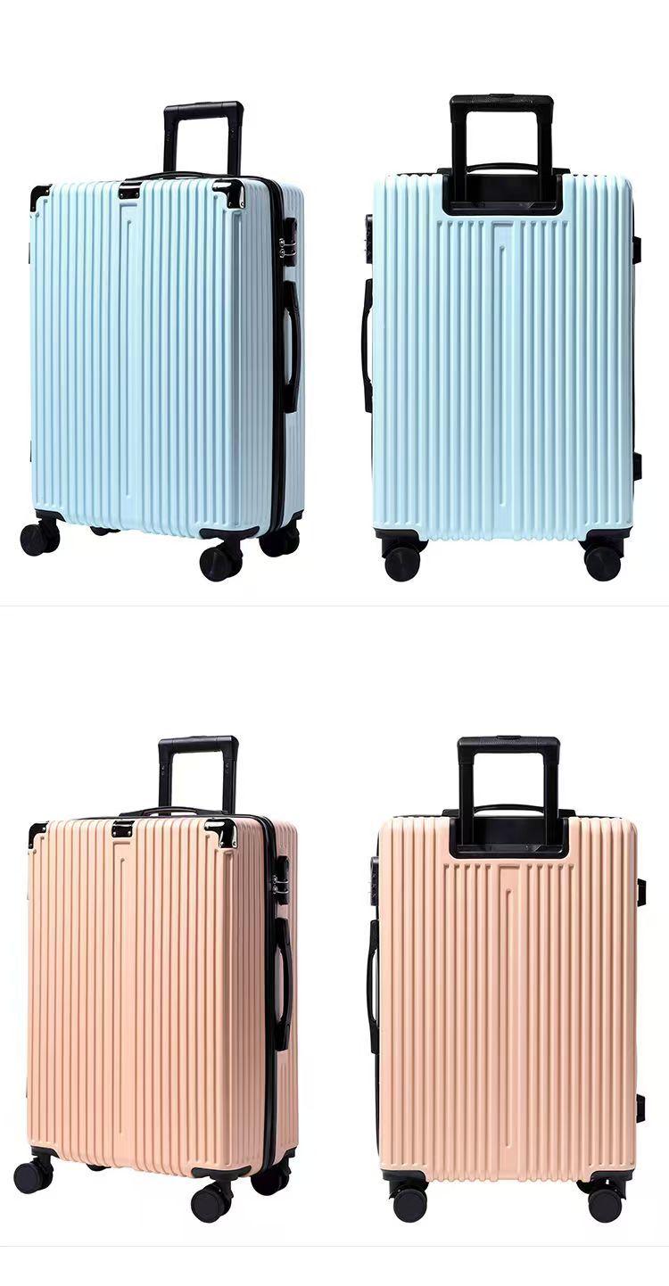 Luxury High Quality PVC Suitcase Lightweight Travel Set for Business Trips Large-Capacity Carry-On Luggage