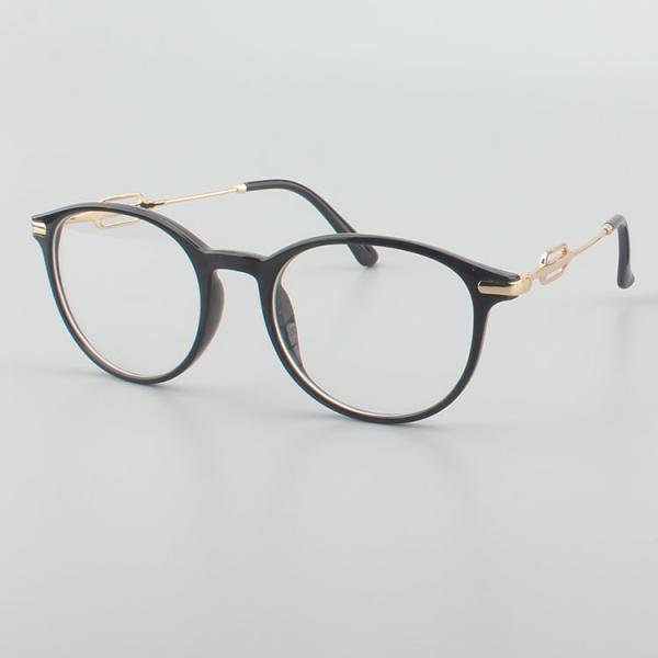 Retro Blue Light Round Shape 140mm TR90 Optical Frames