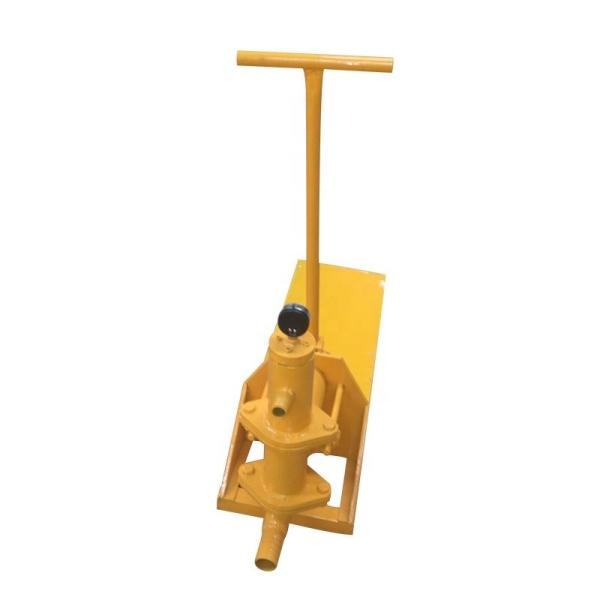 Single Cylinder Piston Sand Concrete Manual Grouting Pump with 45 kg Weight Capacity