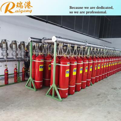 Piping Network FM200 Fire Extinguisher Red Cylinder 70L For Data Centres Etc