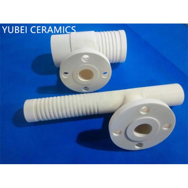 Structural Alumina Oxide Ceramic Flange 29W/MK 310GPa High Temperature