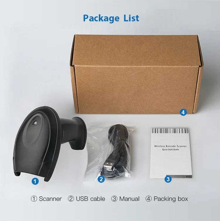 DS5900-1D USB Barcode Scanner 300 Scans/Sec CCD 1D Reader