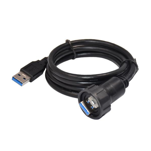 Водоустойчивые стремительные типы соединителя USB 3,0, разъем-вилка USB IP68