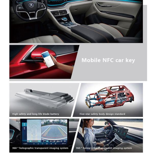 BYD Song Pro DM-I Китайский электрический внедорожник с гибридом 1.5L 110 HP L4