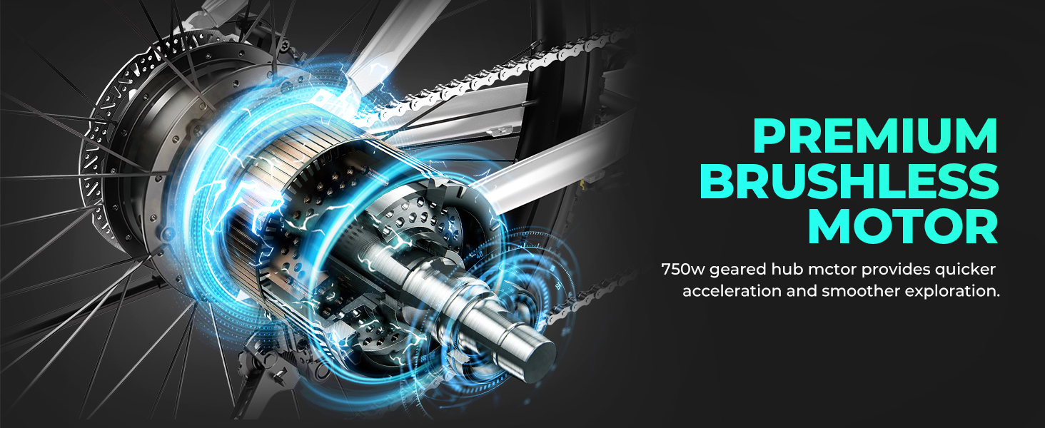 CE UL Certificated Customized C624 Shimano 7 Speed Hybrid Electric Road Bike 750W Motor 36V Sensor Smart City Bike OEM Available