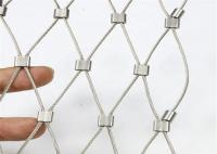 Anti - malha corrosiva do cabo da cerca/fio da malha da corda de fio SS316 de grande resistência
