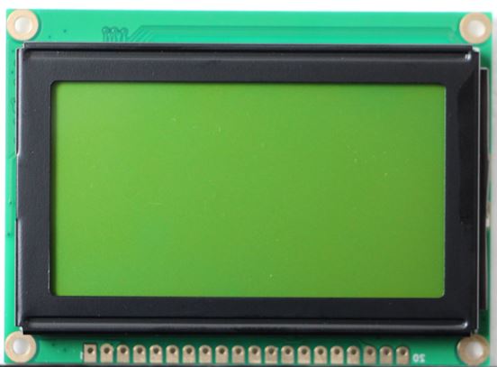 STN 128 64 Transflective Positive Dots Matrix LCD Display Module