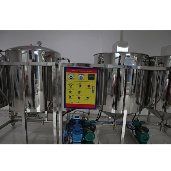 Small Shea Butter Oil Processing Plant Crude Oil Refinery with After Service and Online Support