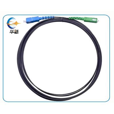 Cordon de patch en fibre optique de pré-termination 1-2 noyau pour les câbles de patch en fibre optique à bande passante élevée