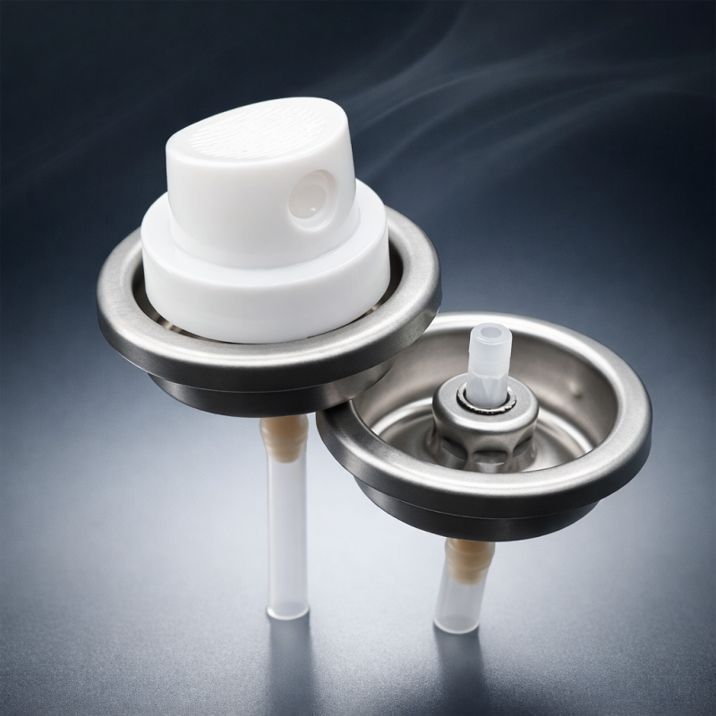 Versatile Face Mist Valve – Fine Mist Spray Nozzle with Adjustable Intensity for Hydration & Refreshment