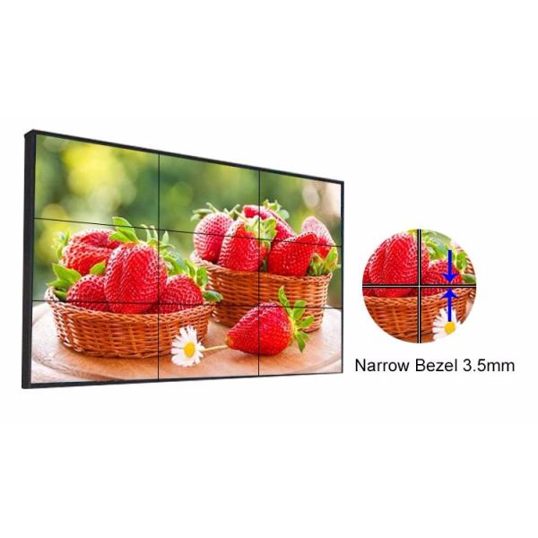 Advertising Video Wall Display Monitors , DID Multi Screen Video Wall Low Heat Radiation