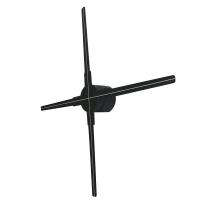 exhibición LED Digital de la fan del holograma 3D de los 65cm que hace publicidad de tableros olográficos de la señalización de la fan de la exhibición
