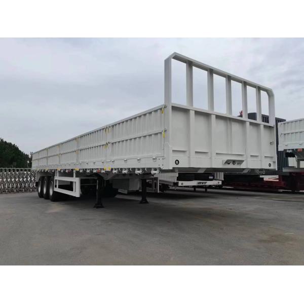 Грузовой полуприцеп 13 тонн 3 оси Механическая подвеска полуприцеп с боковой стенкой