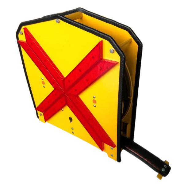 Резиновая Retractable поставка солнечной энергии AC DC доски знака стрелки СИД пересекающаяся линия