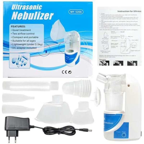 Nebulizer сетки перезаряжаемые дома тумана PVC регулируемого портативный