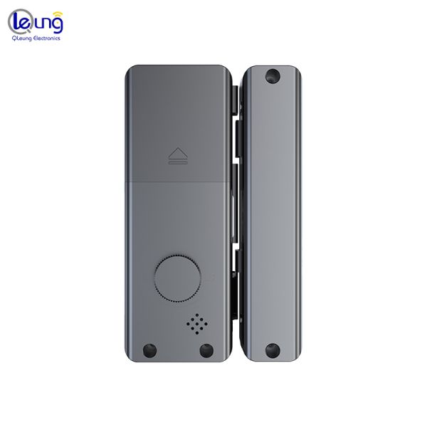 Tuya Smart Door Lock for Glass Doors with Easy Installation Fingerprint Unlock and APP Remote Control