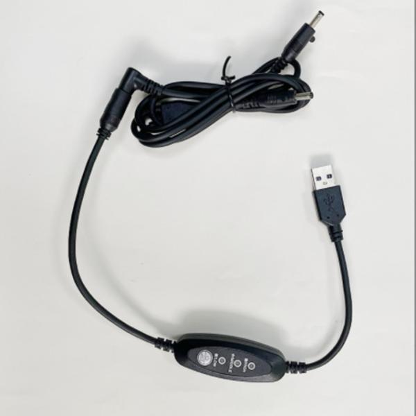 Кабель выключателя питания Усб прямого угла кабеля Дк Усб низшего напряжения 13км