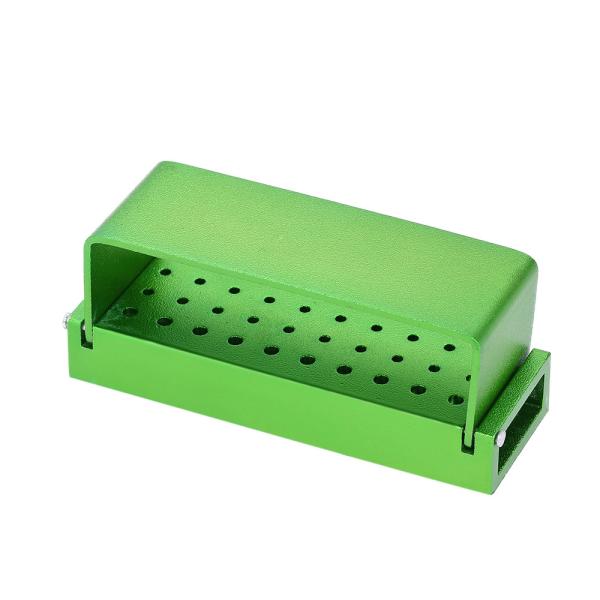 30 Holes Open Style Dental Polishing Handpiece Dental Diamond Burs Files Disinfection Stand Holder