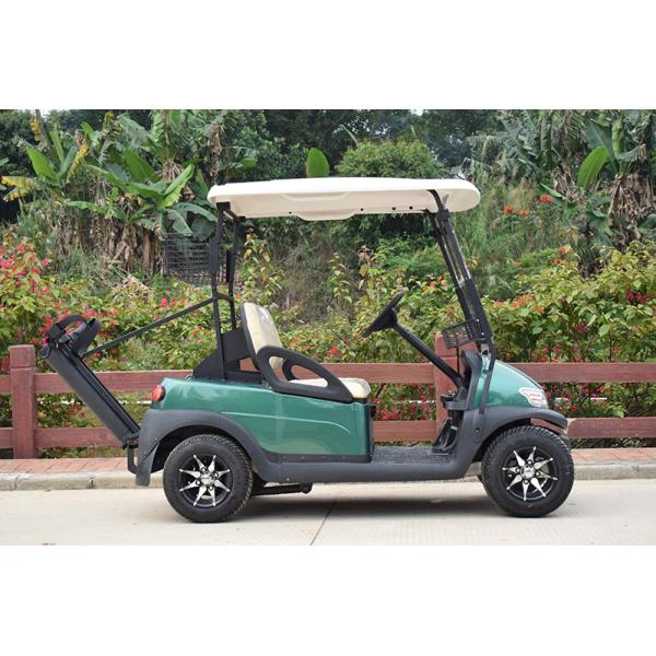 Гольфа автомобиля клуба 2 пассажиров цвет 2900*1200*1700мм электрического дефектный зеленый