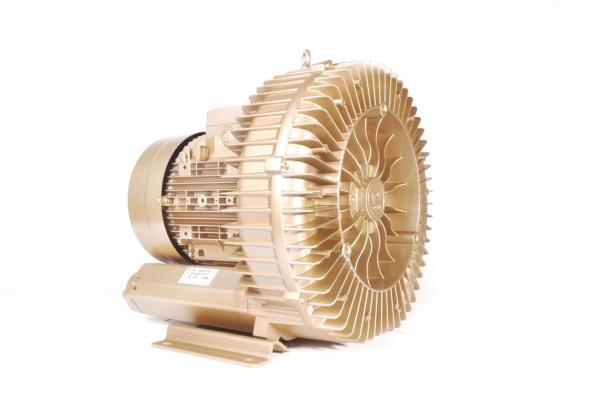 3 Phase 1.6kw Side Channel Vacuum Pump , Oil Free Vortex Air Blower