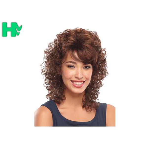 Pretty  Synthetic Hair Wigs / Heat Resistant 14 Inches Synthetic No Lace Hair Wig