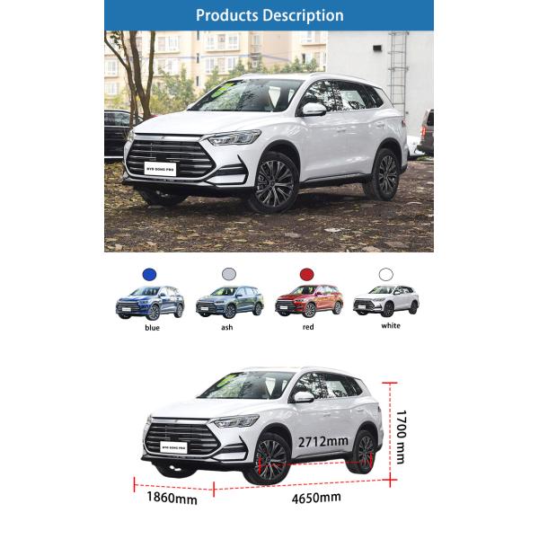 2023 Byd Song Pro Подержанный электромобиль Сув Гибридный автомобиль Продажа