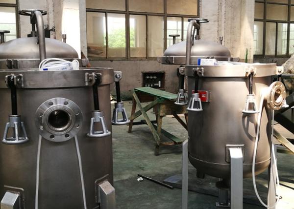 Aço carbono/filtro de saco de aço inoxidável, operação flexível da indústria cosmética