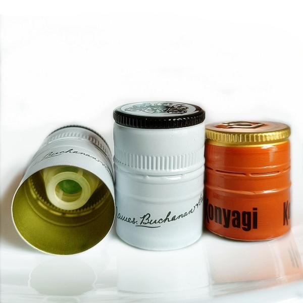 Pilfer Proof Ropp Whisky Bottle Caps Plastic Insert 30X35mm Leakage Proof