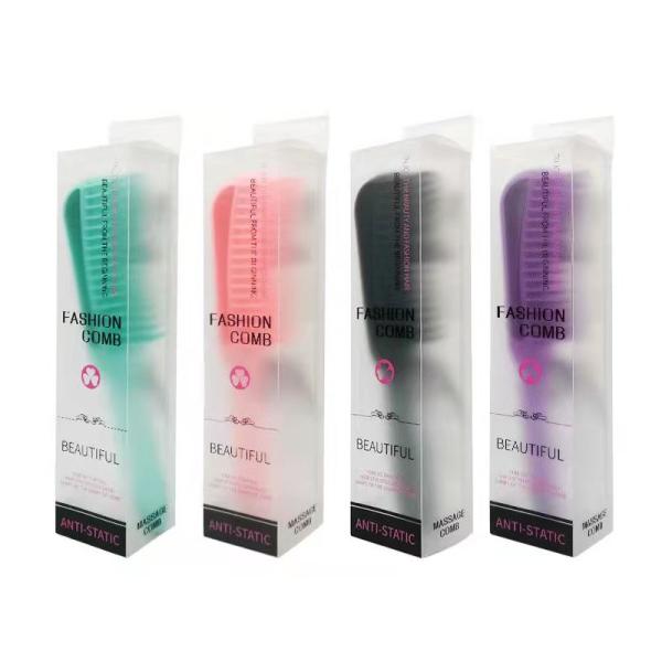 Detangling Hair Brush Curly Bristle Nylon Tooth Adjustable Hair Styling Brush