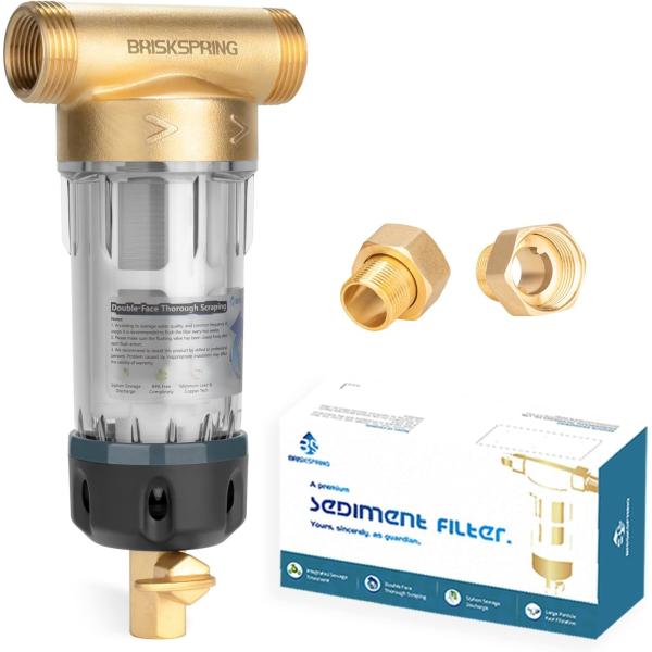 Filtros de captura de sedimentos e filtros de captura de sedimentos sem BPA