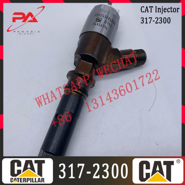 317-2300 C-A-Terpillar C4/C6 320D 321D L injetor de combustível comum 2645A717 do trilho do motor 295-9130