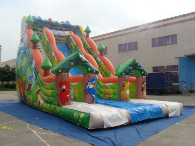 High Quality Factory Direct Fashion Inflatable Slide Customizable Inflatable Water Slides for Children's Entertainment
