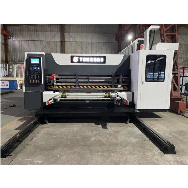 Flexo Plate Die Cutting Press Machine For Corrugated Paper Labeling Need