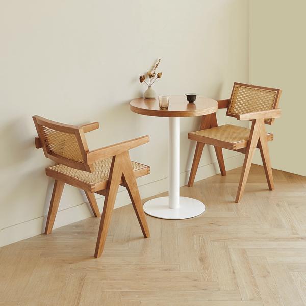 Coffee Table Walnut Wood , Iron Bracket Milk Tea Shop/ / Small , Household Leisure
