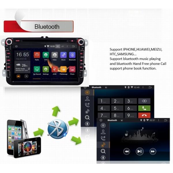 Ouchuangbo Pure Android 4.4 DVD Radio Stereo Bluetooth USB for Volkswagen Golf MK5 /Caddy