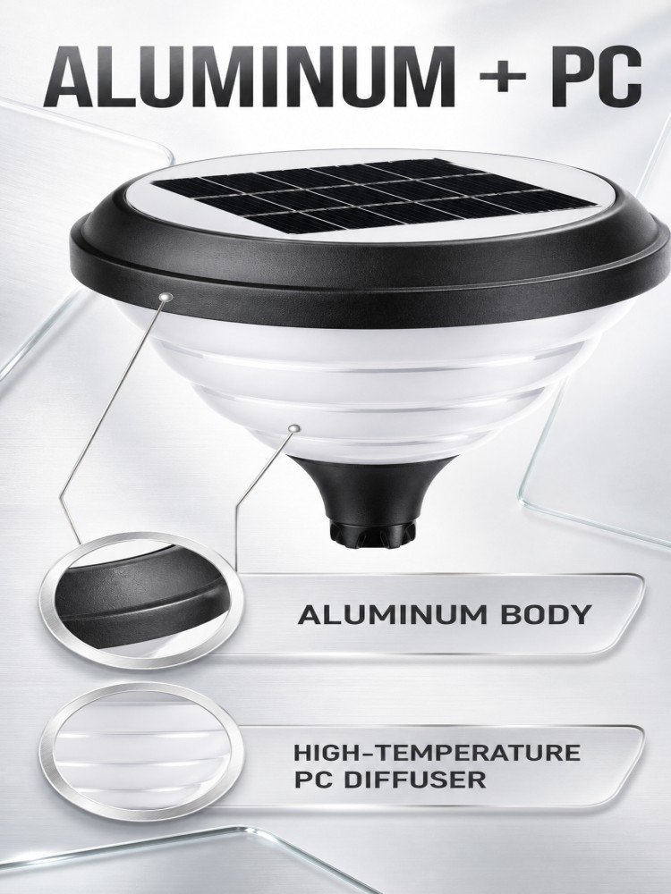 3W Conch Shape Solar Lawn Lights UV Resistant 120LM IP65 For Pathway Decorative Lighting