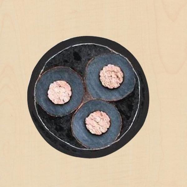 33kv 3C*95mm2 Power Cable Copper Conductor Low Voltage XLPE PVC PE Insulation Steel Wire Armour Industrial Underground